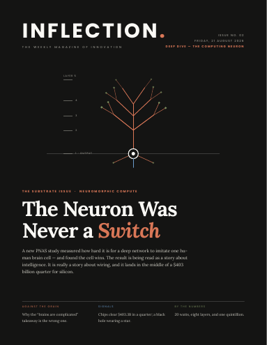 Cover of Inflection No. 21: The Computing Neuron