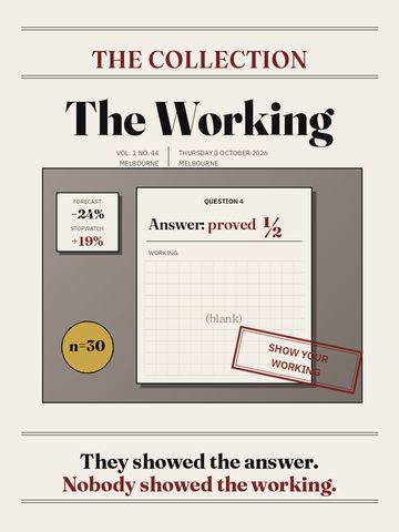 The Working, Thursday 8 October 2026