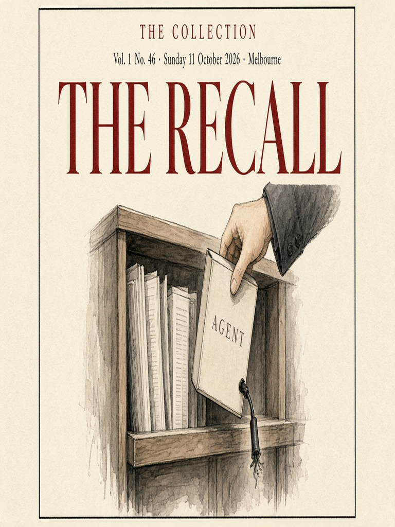 The Recall, 11 October 2026