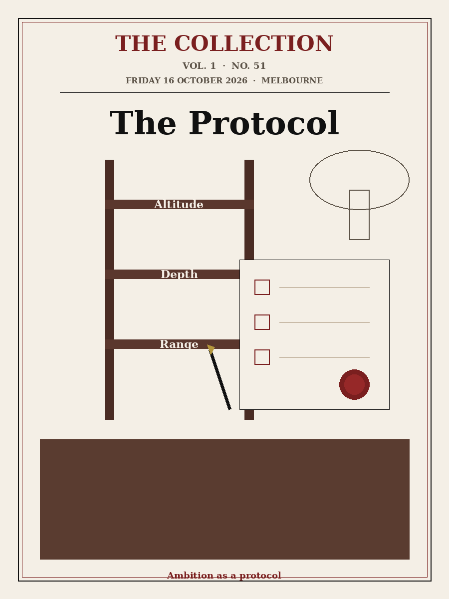 The Protocol, 16 October 2026