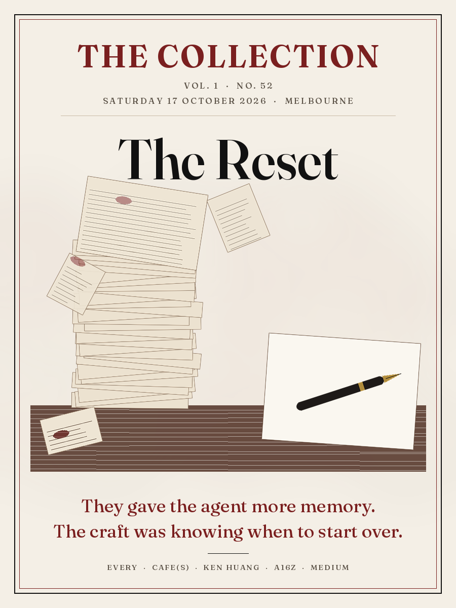 The Reset, 17 October 2026